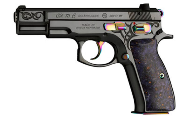 CZ 75 B 40th Anniversary Limited Edition 9 mm Leather Case 2- 16 Rd Mags