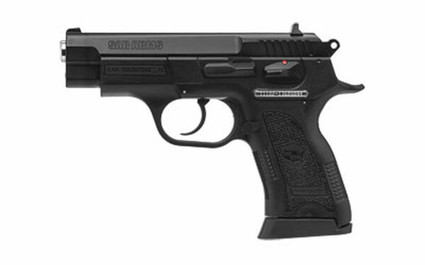 EAA SAR Arms, Single Action, Compact Size, 9mm, 3.8" Barrel, Polymer Frame, Blue Finish, 13Rd Mag