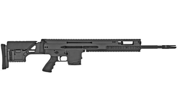 FN SCAR 7.62x51mm, 20" Barrel, Black, Precision Adj Stock, Adj Cheek, Hogue Grip, 2 Stage Geissele Trigger, US Made, 10rd