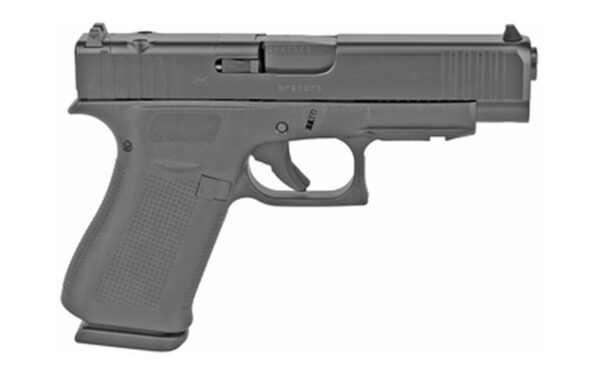 Glock G48 MOS Compact 9mm, 4.17" Glock Marksman Barrel, Fixed Sights, Black, 10rd