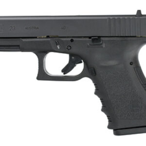 Glock 23 .40 Smith & Wesson 4" Barrel Black Finish Fixed Sights Refurbished 13rd