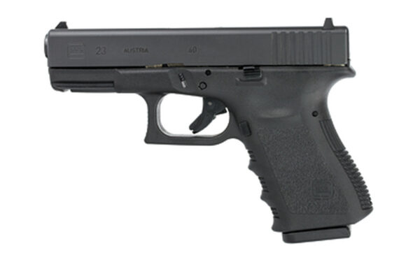 Glock 23 .40 Smith & Wesson 4" Barrel Black Finish Fixed Sights Refurbished 13rd