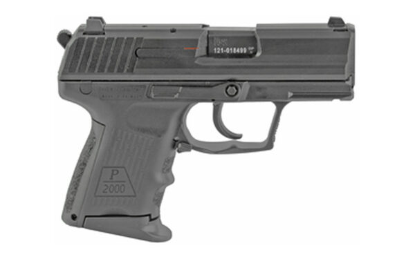 HK P2000SK V3 DA-SA Sub Compact 40S&W, 3.26" Barrel, Polymer Frame, Black, 3 Dot, Decock, 2x9rd
