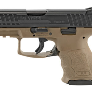 HK VP9SK 9mm, 3.39" Barrel, 3-Dot Sights, Flat Dark Earth, 10rd/13rd