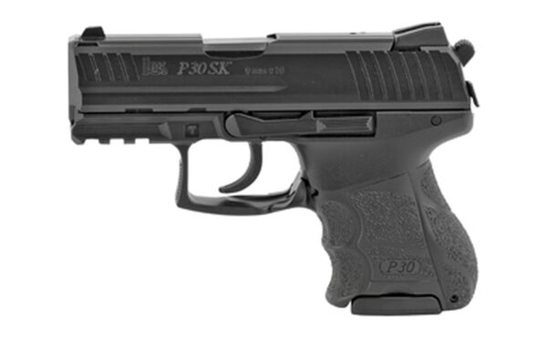 HK P30SK V3 9mm, 3.27" Barrel, Decocker, 3-Dot Sights, Black, 10rd/13rd