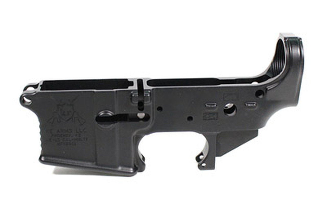 KE Arms, Stripped Lower, Forged, 223 Rem/556NATO, Black Finish