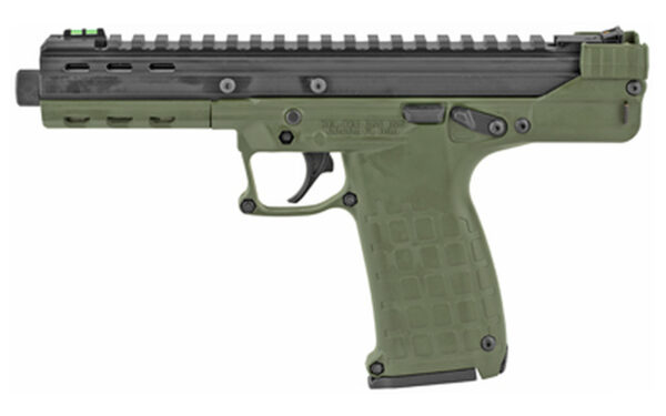 Kel-Tec CP33 22 LR 5.5", Olive DrabGreen Polymer Grip/Frame Olive DrabGreen Slide, 33 rd