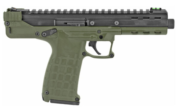Kel-Tec CP33 22 LR 5.5", Olive DrabGreen Polymer Grip/Frame Olive DrabGreen Slide, 33 rd