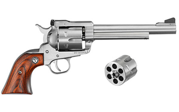 Ruger Blackhawk Stainless Steel, .357 Mag W/ 9mm Conversion Cylinder