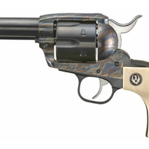 Ruger Vaquero Dude .357 Mag, 3.75" Barrel, Ivorylite Birdshead Grip, 6rd