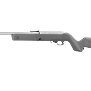 Ruger 10/22 Takedown 22 LR, 16.4" Stainless Threaded Barrel, Stealth Gray Magpul X-22 Backpacker Stock, Adj Fiber Optic Sights, 10rd