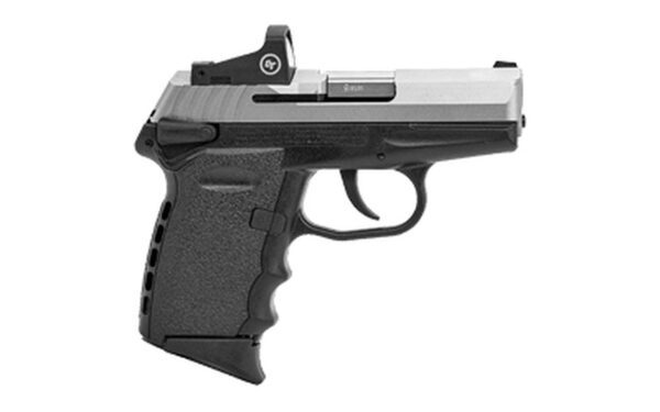 SCCY CPX-1, Double Action Only, Compact 9mm, 3.1" Barrel, Duo Tone, Red Dot, Ambidextrous Safety, 2x10rd Mags