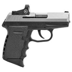 SCCY CPX-2 DAO Compact 9mm, 3.1"Barrel, Duo-Tone, Red Dot, No Manual Safety, 2x10rd