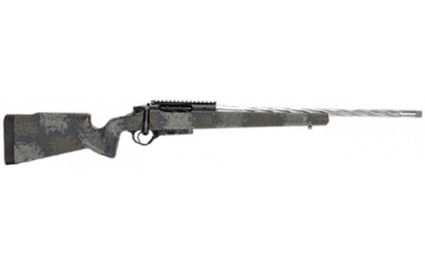 Seekins Precision Havak Element 300 Win Mag, 21" Mountain Contour Spiral Fluted Barrel, Camo Carbon Stock, Timney Elite Trigger, Rail, 3rd