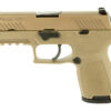 Sig P320 Compact 9mm, FDE, Striker Fired, DAO, Medium Grip, 10rd