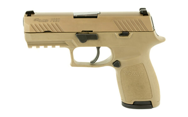 Sig P320 Compact 9mm, FDE, Striker Fired, DAO, Medium Grip, 10rd