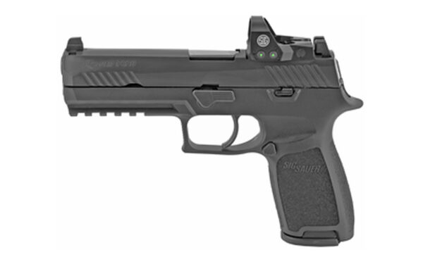 Sig P320 Full Size RXP 9mm, 4.7" Barrel, Black, Fixed Sights, 2 Mags, Romeo1 Pro Reflex, 17rd