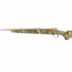 Savage Model 116 Weather Warrior Bear Hunter .338 Win Mag, 23" Stainless Barrel, Satin Finish, Adj Brake, Accustock Camo, 3rd