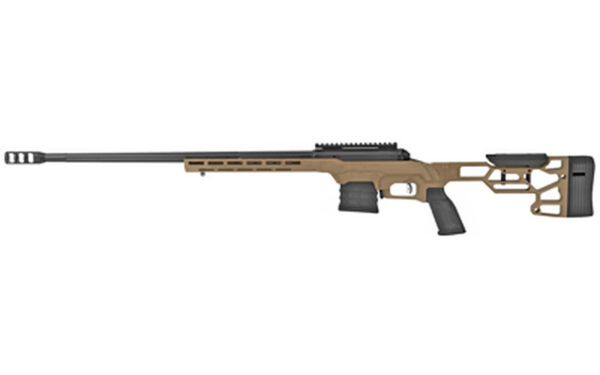 Savage 110 Precision 300 PRC, 24" Barrel, Matte Black, Flat Dark Earth, Cerakote Chassis Stock, 5rd