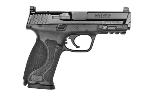 Smith & Wesson M&P 2.0 Proformance Center C.O.R.E. Cuts With Mounting Plates Striker Fired, Full Size, 40S&W, 4.25" Barrel, Polymer Frame, Black, Interchangeable Back Straps, 15Rd, No Thumb Safety, Suppressor Sights