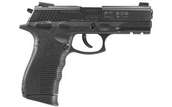 Taurus 809 9mm, 4" Barrel Novak 3 Dot Sites Blued, 17rd Mag - Taurus | The Gun Shop