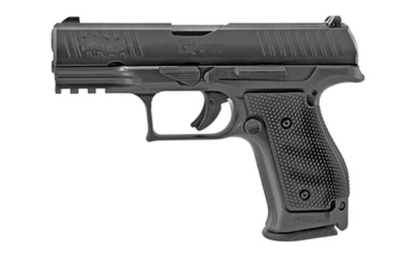 Walther Q4 Steel Frame 9mm, 4" Barrel, Fixed Sights, Black, 2x 15rd