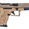 ZEV Technologies O.Z-9 Compact Covert 9mm, 4.5" Black Barrel, Steel Frame, Polymer Grip, Flat Dark Earth, 15rd