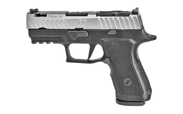 ZEV Technologies Z320 XCOMPACT, Octane Gun Mod, 9mm, 3.6" Barrel, Black Frame/Titanium Gray Slide, Fiber Optic Combat Sights, RMR Optic Cut, 2-15Rd Mags
