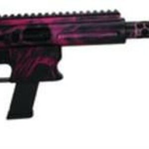 Aero Survival Rifle 9mm 16.25" Barrel 4x Scope AR Collapsible Stock Pink Attitude 15rd