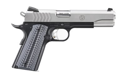 RUGER SR1911 STAINLESS / BLACK 9MM 5" BARREL 9-ROUNDS - Uncategorized | The Gun Shop