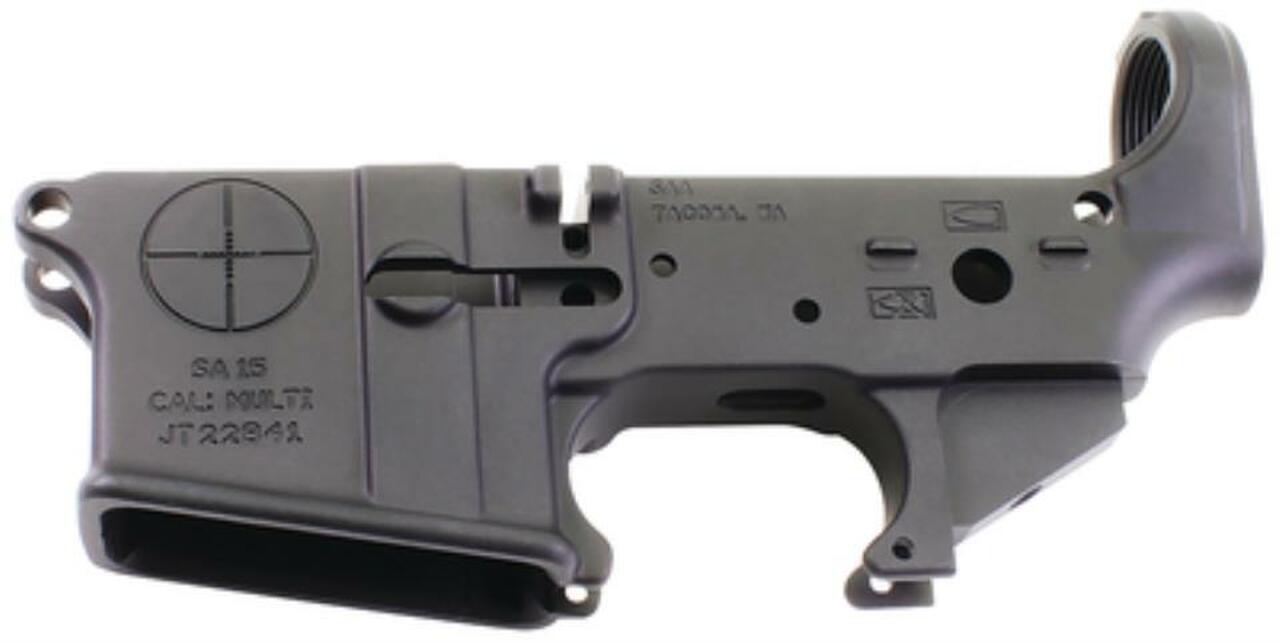 Reticle Logo AR-15 Multi-Caliber Stripped Lower Forged Aluminum
