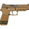 Sig P320-M17 Freedom Slide 9MM 4.7" Barrel NO Manual Safety, Night Sight Plate, 2- 17rd Mags
