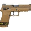 Sig P320-M17 Freedom Edition 9MM 4.7" Barrel Manual Safety, Night Sight Plate, 2- 17rd Mags
