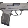 Sig P365 9mm, 3" Barrel, XRay3 Night Sights, Manual Safety, Tungsten Gray, 10rd