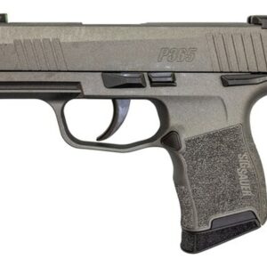 Sig P365 9mm, 3" Barrel, XRay3 Night Sights, Manual Safety, Tungsten Gray, 10rd