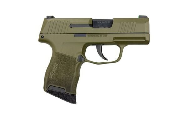 Sig P365 OD Green 9mm, 3" Barrel, Sig XRay3 Night Sights, 10rd Mag