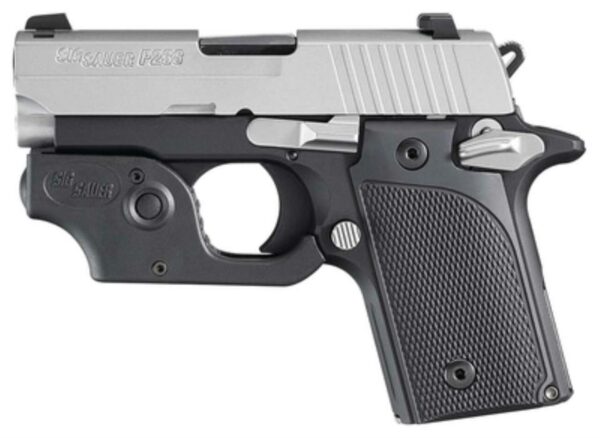 Sig P238 Pistol With Laser 380 ACP 6 Rd Mag Black Finish