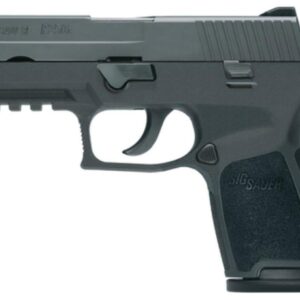 SIG P250 Compact 9MM 3.9 Barrel Contrast Sights Black Nitron Finish 15 Rnd Mag