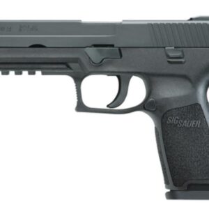 SIG P250 DAO 45ACP 4.7 Barrel Black Nitron Finish Night Sights 10 Round