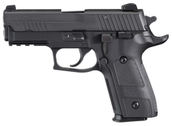 SIG P229 Elite Dark 9mm 3.9", Siglite NS, Black Aluminum Grips 15 Round Mag
