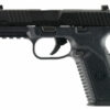 FN LE 509 9mm Double NMS 4.25" 17rd Black Interchangeable Backstrap Grip Black Polymer Frame Black Slide