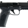 FN LE 509 9mm Double NMS 4.25" 17rd Black Interchangeable Backstrap Grip Black Polymer Frame Black Slide
