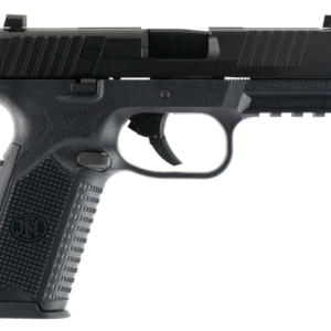 FN LE 509 9mm Double NMS 4.25" 17rd Black Interchangeable Backstrap Grip Black Polymer Frame Black Slide
