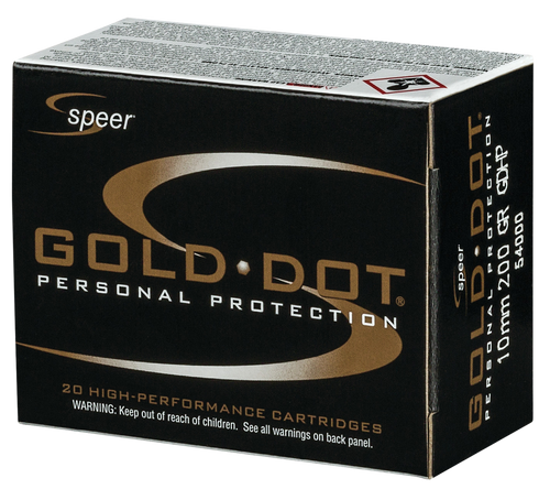 Speer Gold Dot 10mm, 200gr, Hollow Point, 20rd Box - Ammo | The Gun Shop