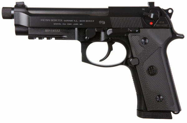 Beretta M9A3 *NY/NJ Compliant 9mm 5.10" Barrel, Black Steel Frame/Slide, 10 rd
