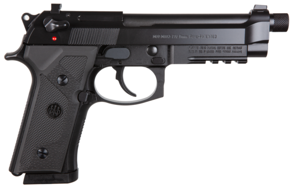 Beretta M9A3 *NY/NJ Compliant 9mm 5.10" Barrel, Black Steel Frame/Slide, 10 rd