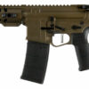 Patriot Ordnance Factory Renegade Plus 5.56x45mm NATO 10.50" 30+1 Burnt Bronze Mission First Battlelink Stock Black Polymer Grip