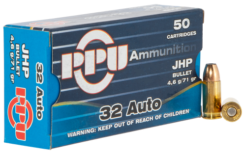 Prvi Partizan Defense 32 ACP, 71gr, Jacketed Hollow Point, 50rd Box - Ammo | The Gun Shop