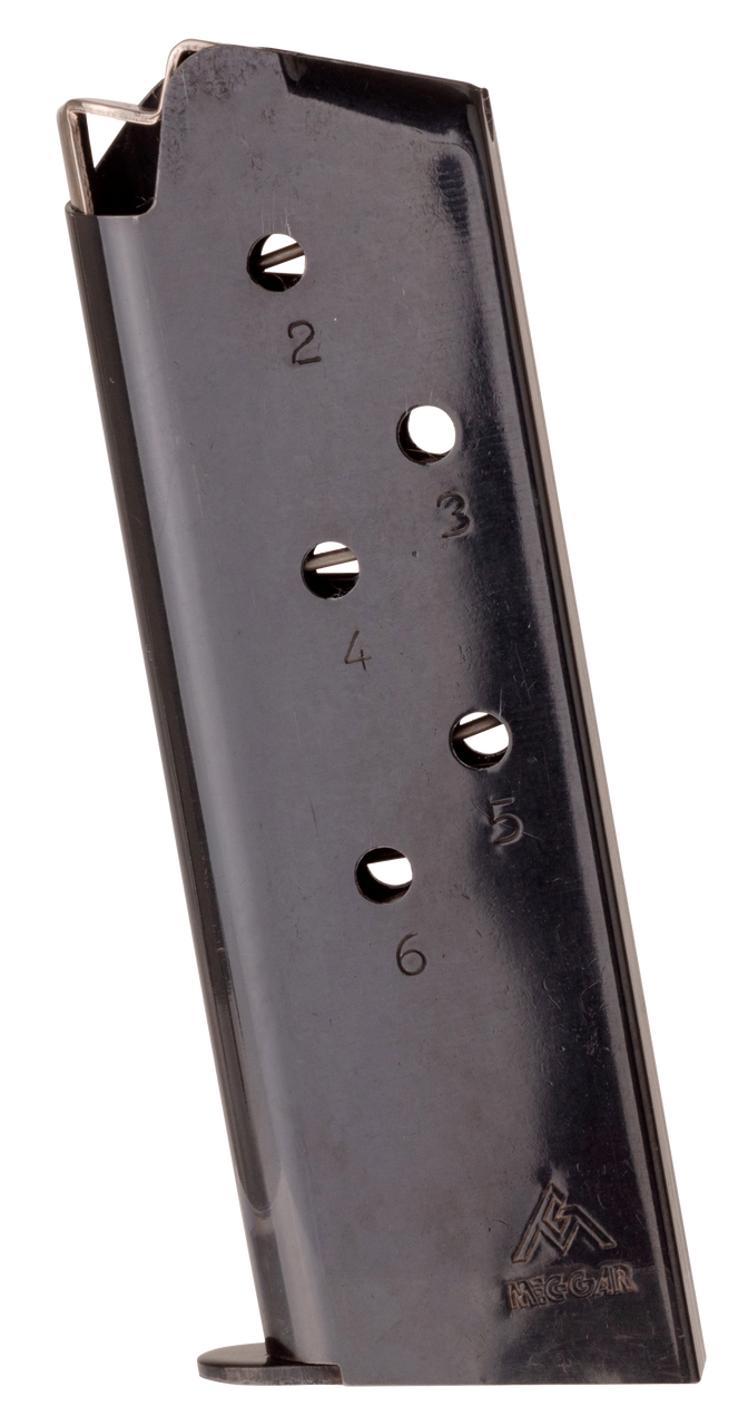 Taurus 45 ACP Magazine, Black, Fits 1911 Officer, 6rd - Magazines | The Gun Shop