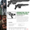 Remington 700-CP, Bolt, 308 Winchester, 12.5" Barrel, Alloy, Black, 10Rd, Threaded, M-Lok, Thumb Safety, Pistol Brace Included